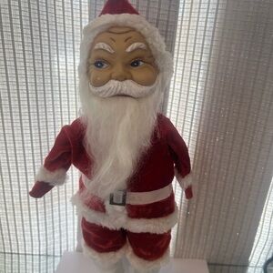 Vintage Antique Santa Doll 1950s Made in Japan